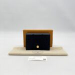 Louis Vuitton Envelope Business Card Monogram Empreinte Noir GHW