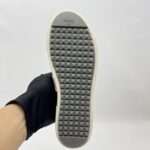 Fendi Monster Studded Slip On Shoes Black/Grey/Beige Multicolor