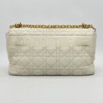 Dior Caro Large White GHW