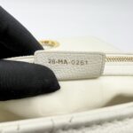 Dior Caro Large White GHW
