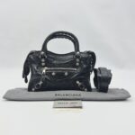 Balenciaga Mini Giant City Agneau Black SHW
