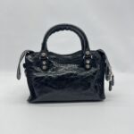 Balenciaga Mini Giant City Agneau Black SHW
