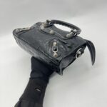 Balenciaga Mini Giant City Agneau Black SHW