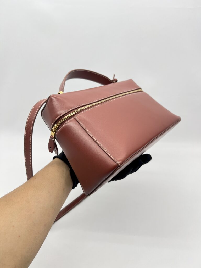 Loro Piana Extra Bag L27 Saddle Leather Deep Kummel/Sun Gold on GHW