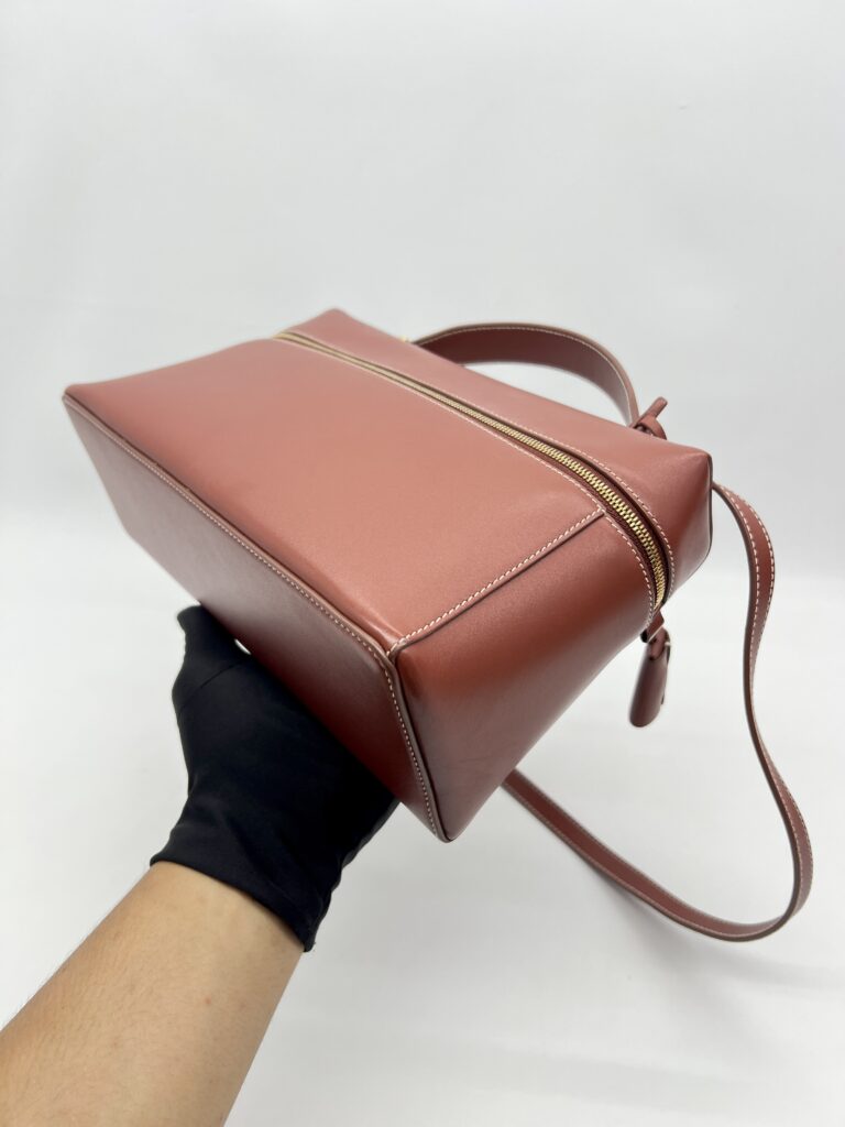 Loro Piana Extra Bag L27 Saddle Leather Deep Kummel/Sun Gold on GHW