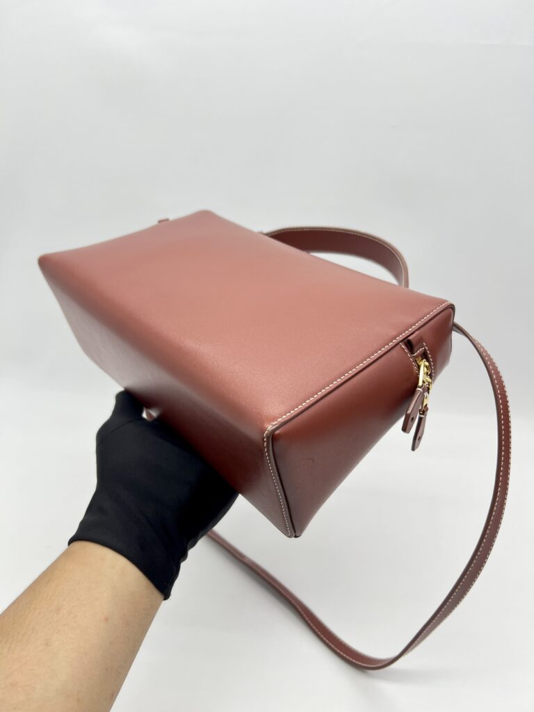 Loro Piana Extra Bag L27 Saddle Leather Deep Kummel/Sun Gold on GHW