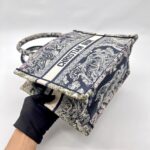 Dior Small Book Tote Canvas Toile De Jouy