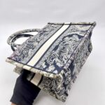 Dior Small Book Tote Canvas Toile De Jouy