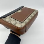 GUCCI Padlock Slingbag GG Supreme Brown Black GHW