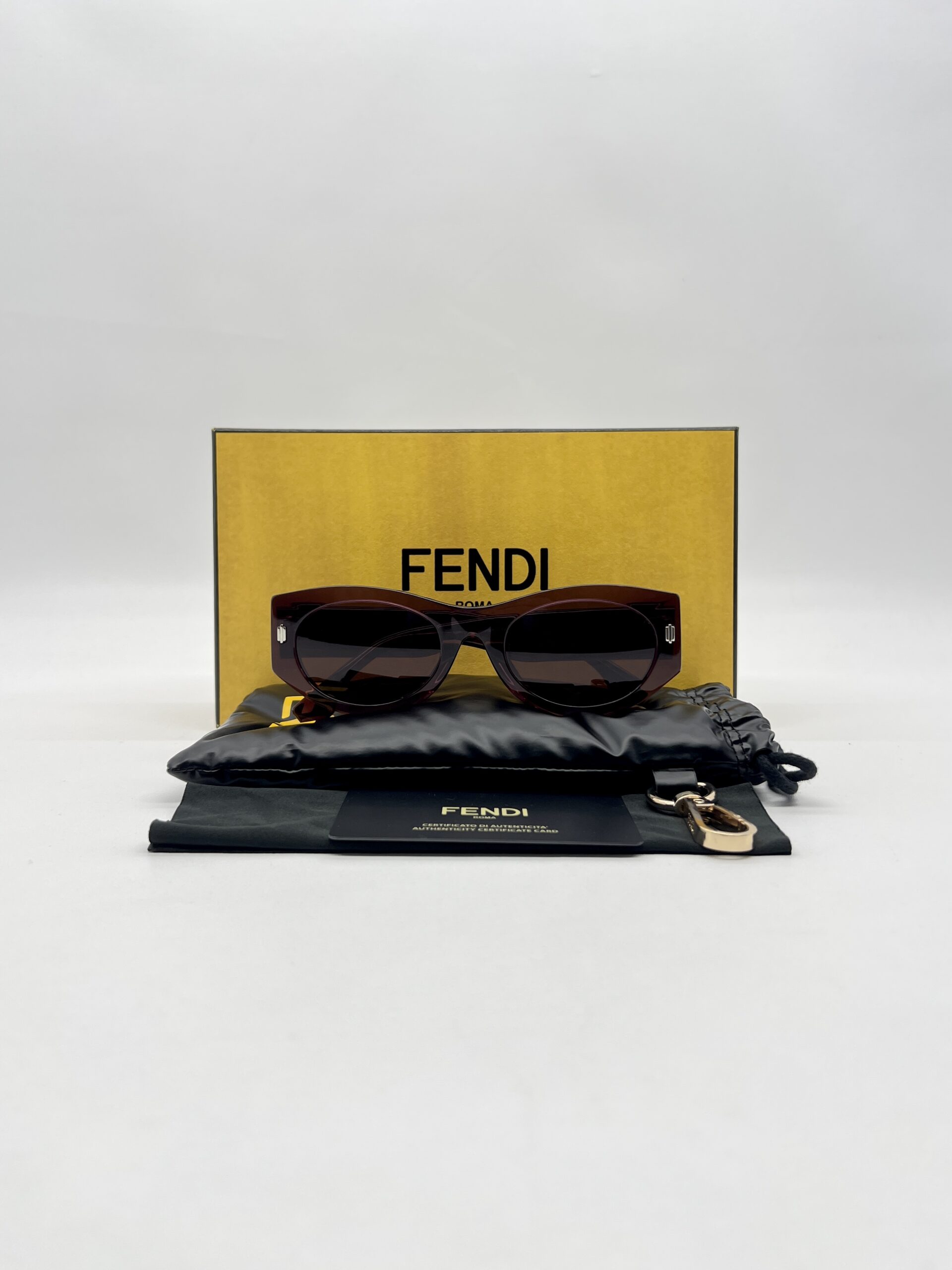 Fendi Sunglasses FE40125F Bordeaux