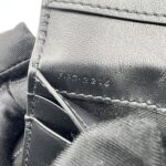 Celine Bifold Card Holder Triomphe Pontet Grained Black GHW