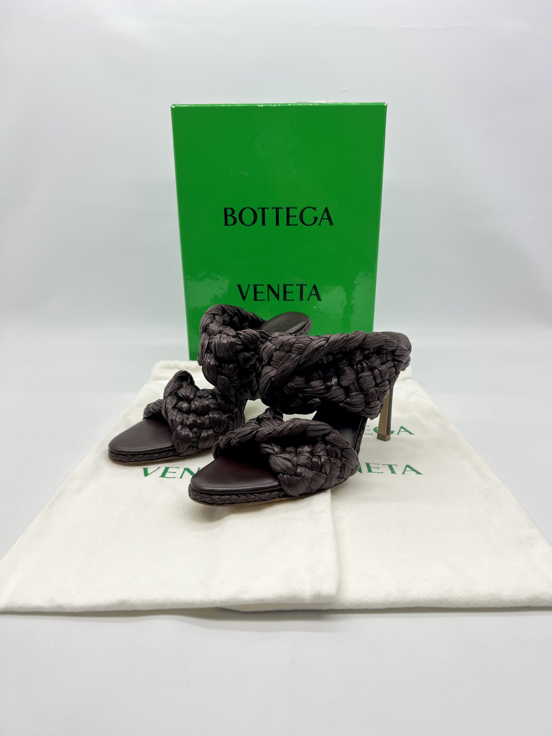 Bottega Veneta The Curved Heels Bitter Chocolate
