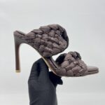 Bottega Veneta The Curved Heels Bitter Chocolate