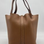 Hermes Picotin 22 Clemence Gold PHW