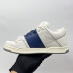 Valentino V Logo Open Skate White Blue