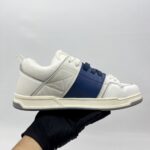 Valentino V Logo Open Skate White Blue