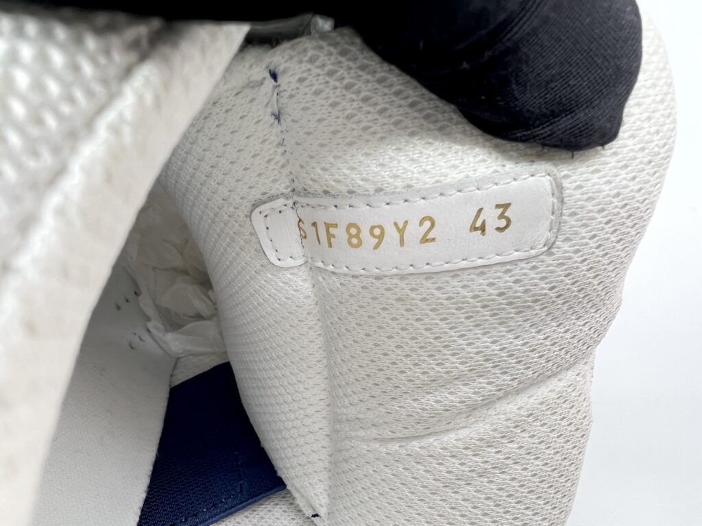 Valentino V Logo Open Skate White Blue