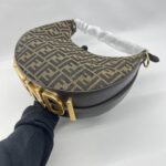 Fendi Fendigraphy Jacquard FF Tobacco Brown GHW