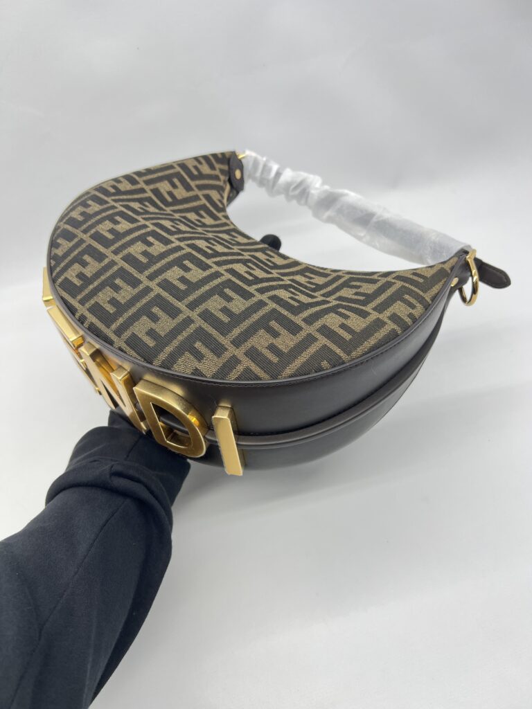 Fendi Fendigraphy Jacquard FF Tobacco Brown GHW