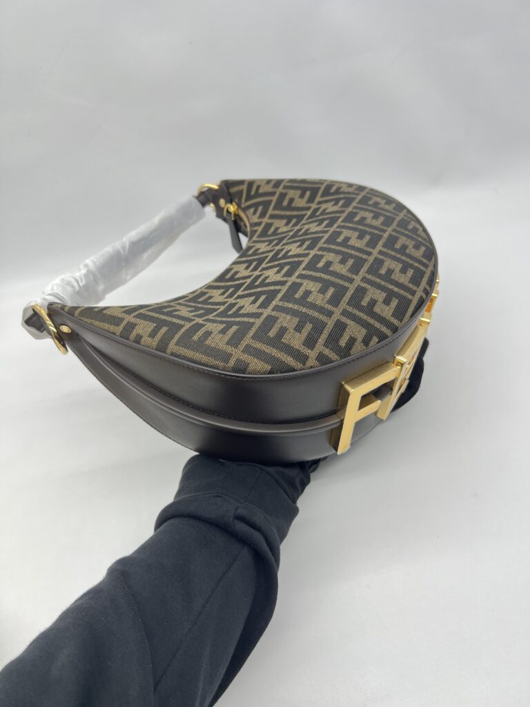 Fendi Fendigraphy Jacquard FF Tobacco Brown GHW