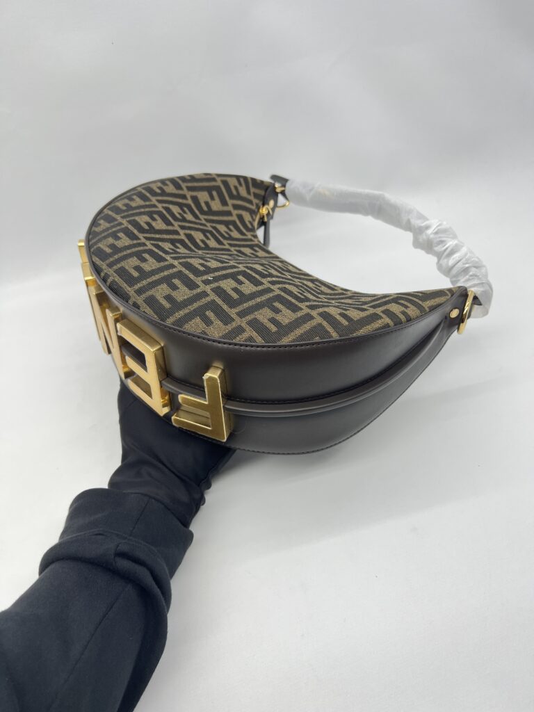 Fendi Fendigraphy Jacquard FF Tobacco Brown GHW