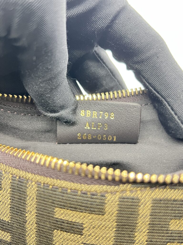 Fendi Fendigraphy Jacquard FF Tobacco Brown GHW