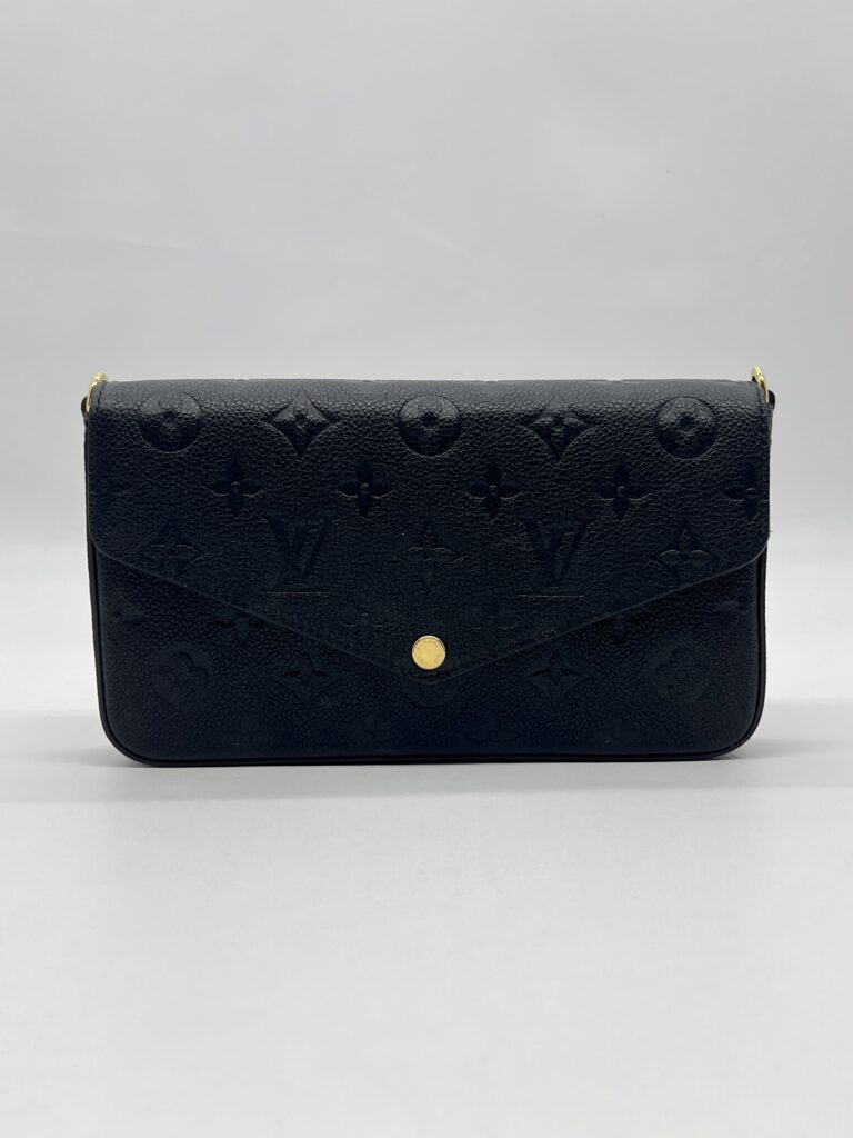 Louis Vuitton Felicie Pochette Monogram Empreinte Black GHW