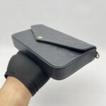 Louis Vuitton Felicie Pochette Monogram Empreinte Black GHW