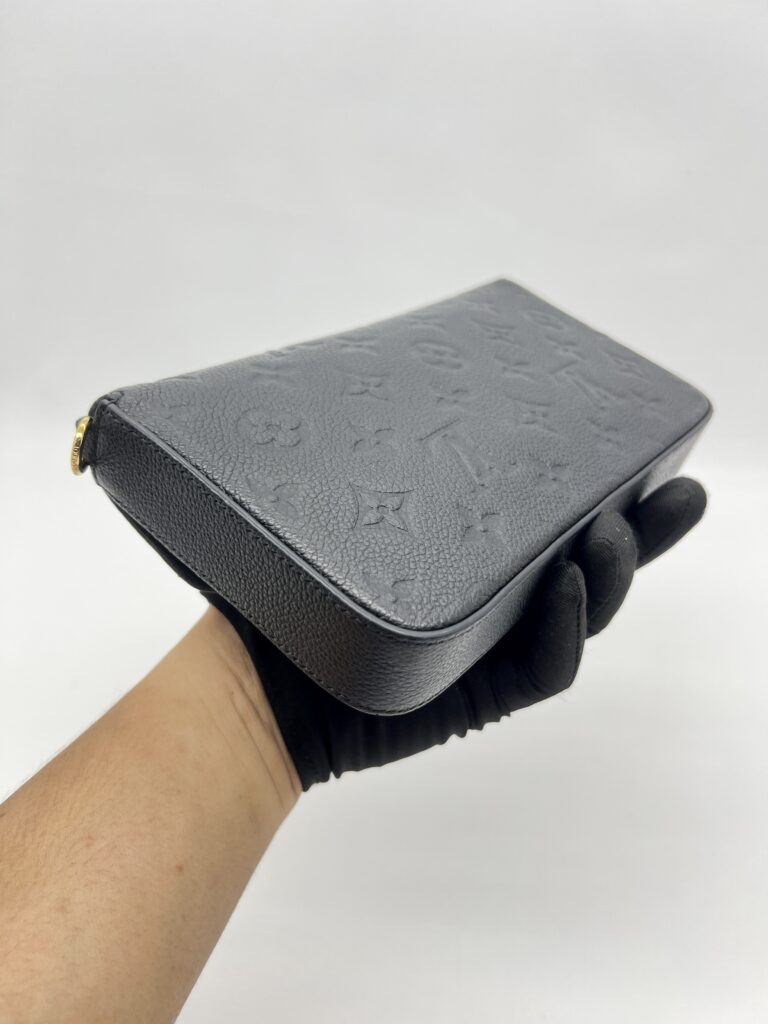 Louis Vuitton Felicie Pochette Monogram Empreinte Black GHW