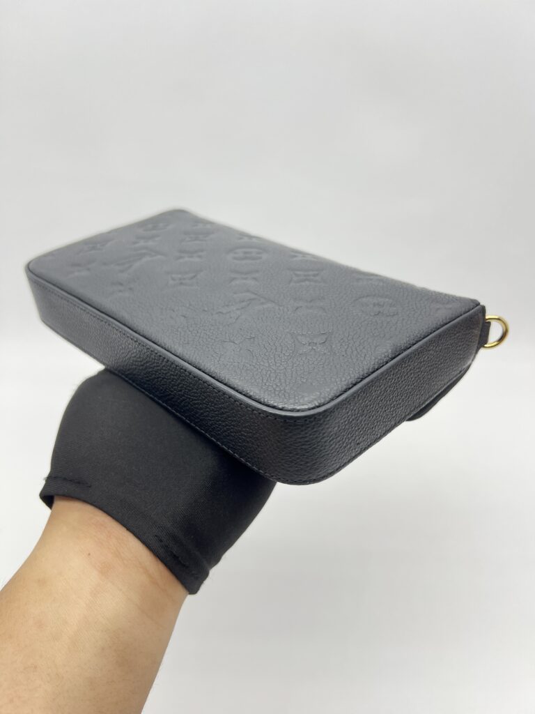Louis Vuitton Felicie Pochette Monogram Empreinte Black GHW