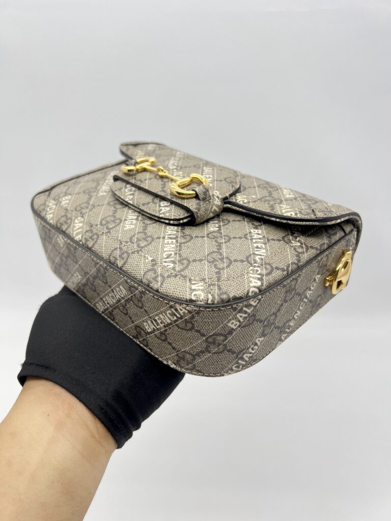 Gucci Horsebit Mini GG Supreme Balenciaga All Over Logo GHW