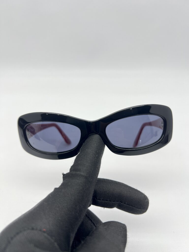 Chanel Sunglasses Black Red