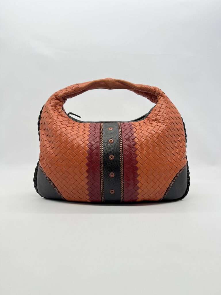 Bottega Veneta Hobo Bag Intrecciato Nappa Multicolour