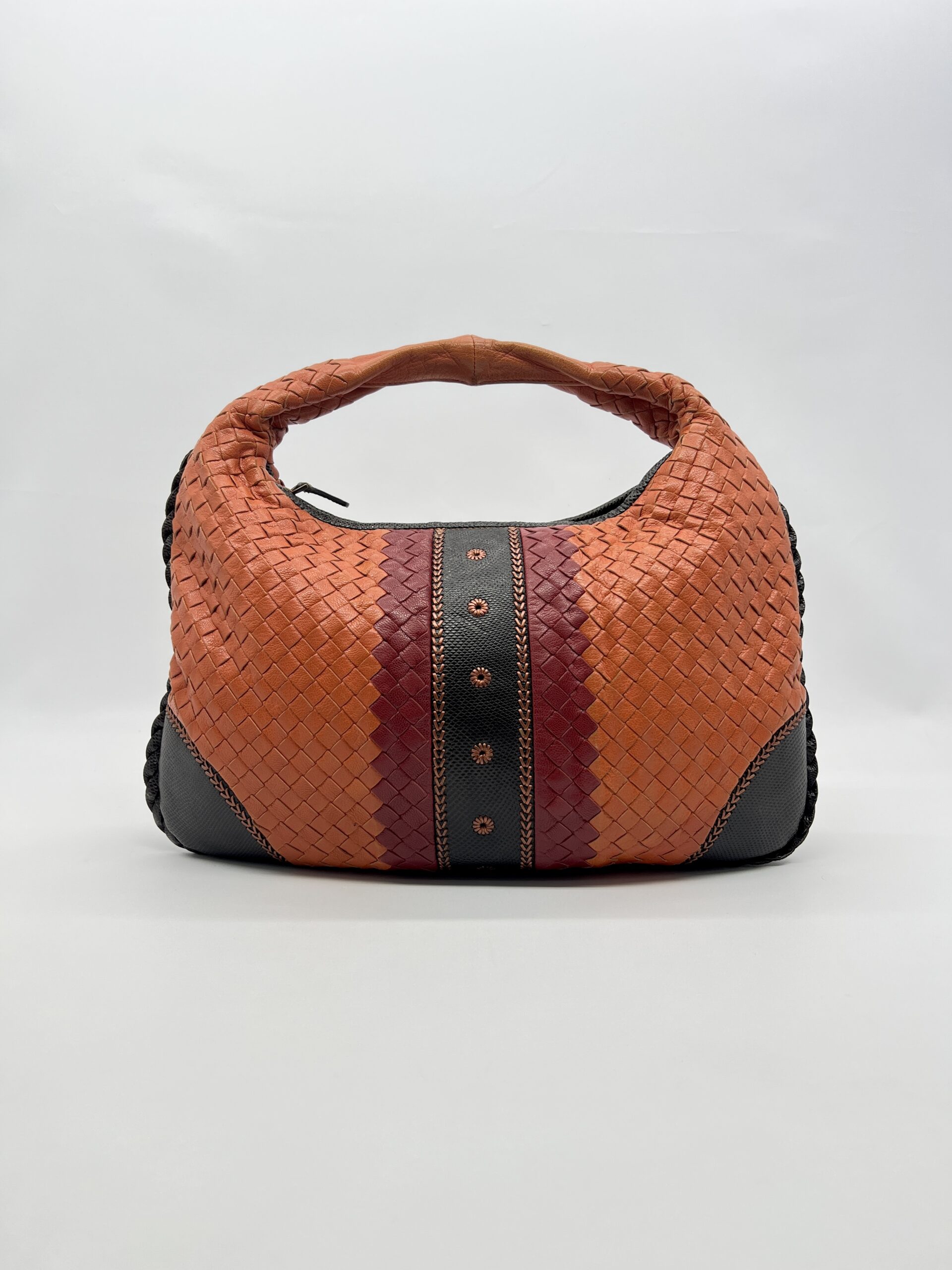 Bottega Veneta Hobo Bag Intrecciato Nappa Multicolour