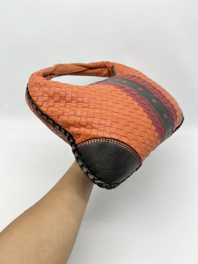 Bottega Veneta Hobo Bag Intrecciato Nappa Multicolour