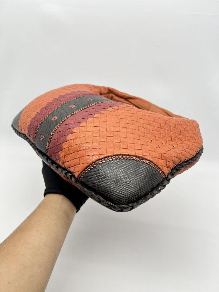Bottega Veneta Hobo Bag Intrecciato Nappa Multicolour