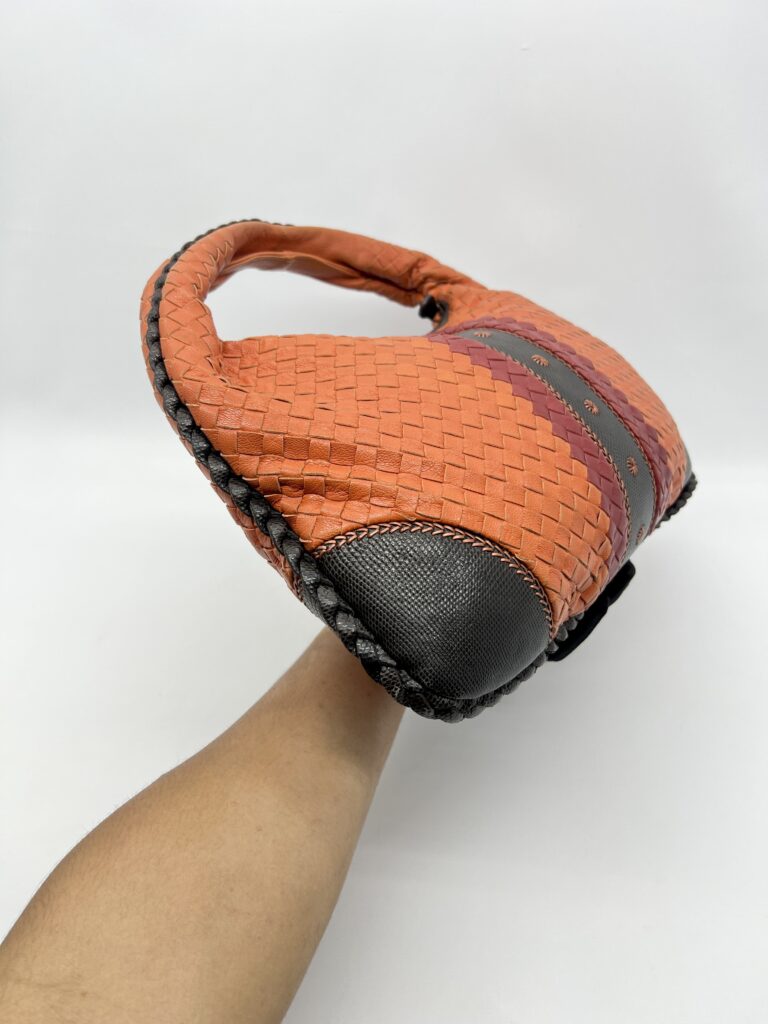 Bottega Veneta Hobo Bag Intrecciato Nappa Multicolour