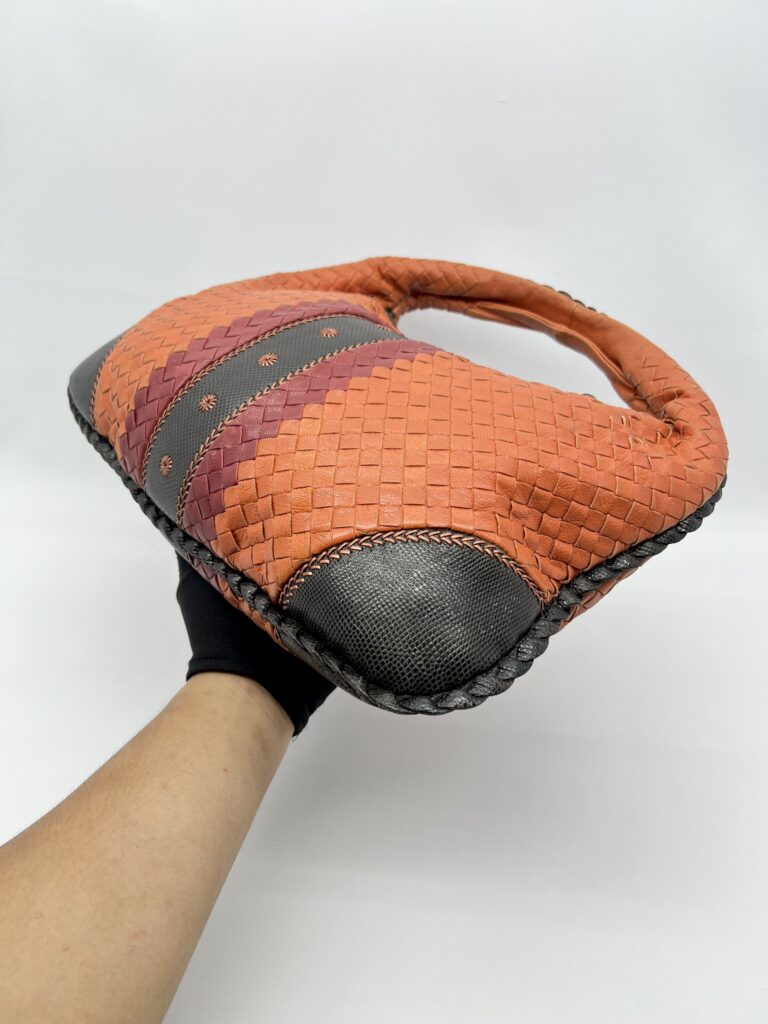 Bottega Veneta Hobo Bag Intrecciato Nappa Multicolour