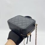 Chanel Vanity Case Top Handle Caviar Black GHW