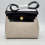 Hermes Mini Herbag 20 Beige Ebene Ecru GHW