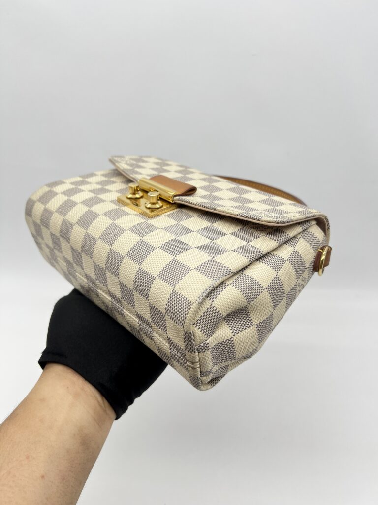 Louis Vuitton Croisette Damier Azur GHW