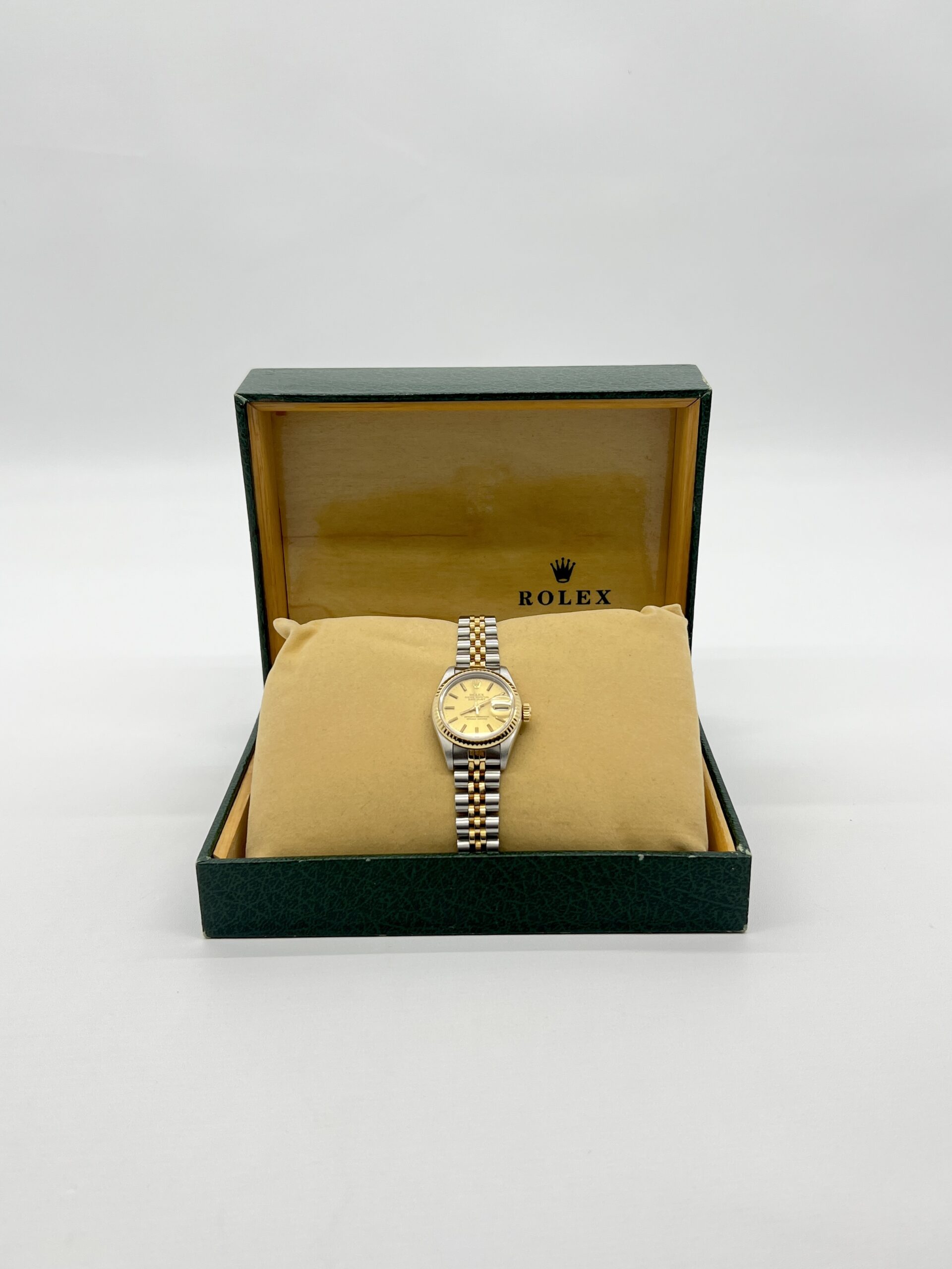 Rolex Lady Datejust Oyster Gold Silver