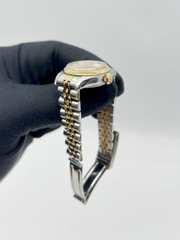 Rolex Lady Datejust Oyster Gold Silver
