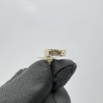 Chanel CC Crystal Earings Light Gold