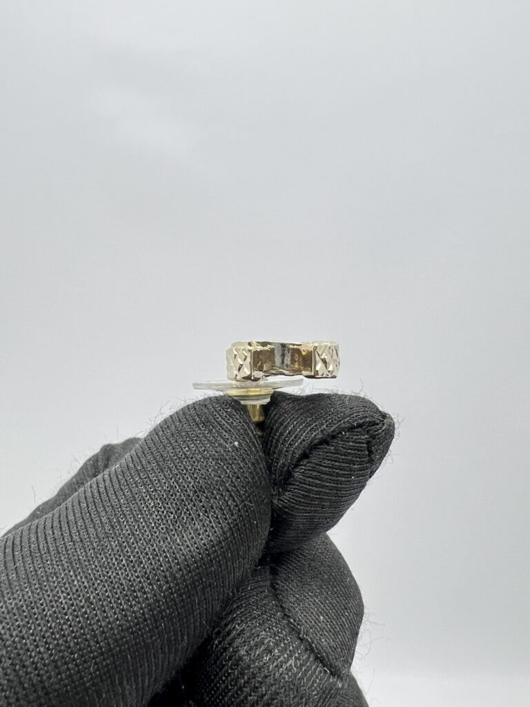 Chanel CC Crystal Earings Light Gold