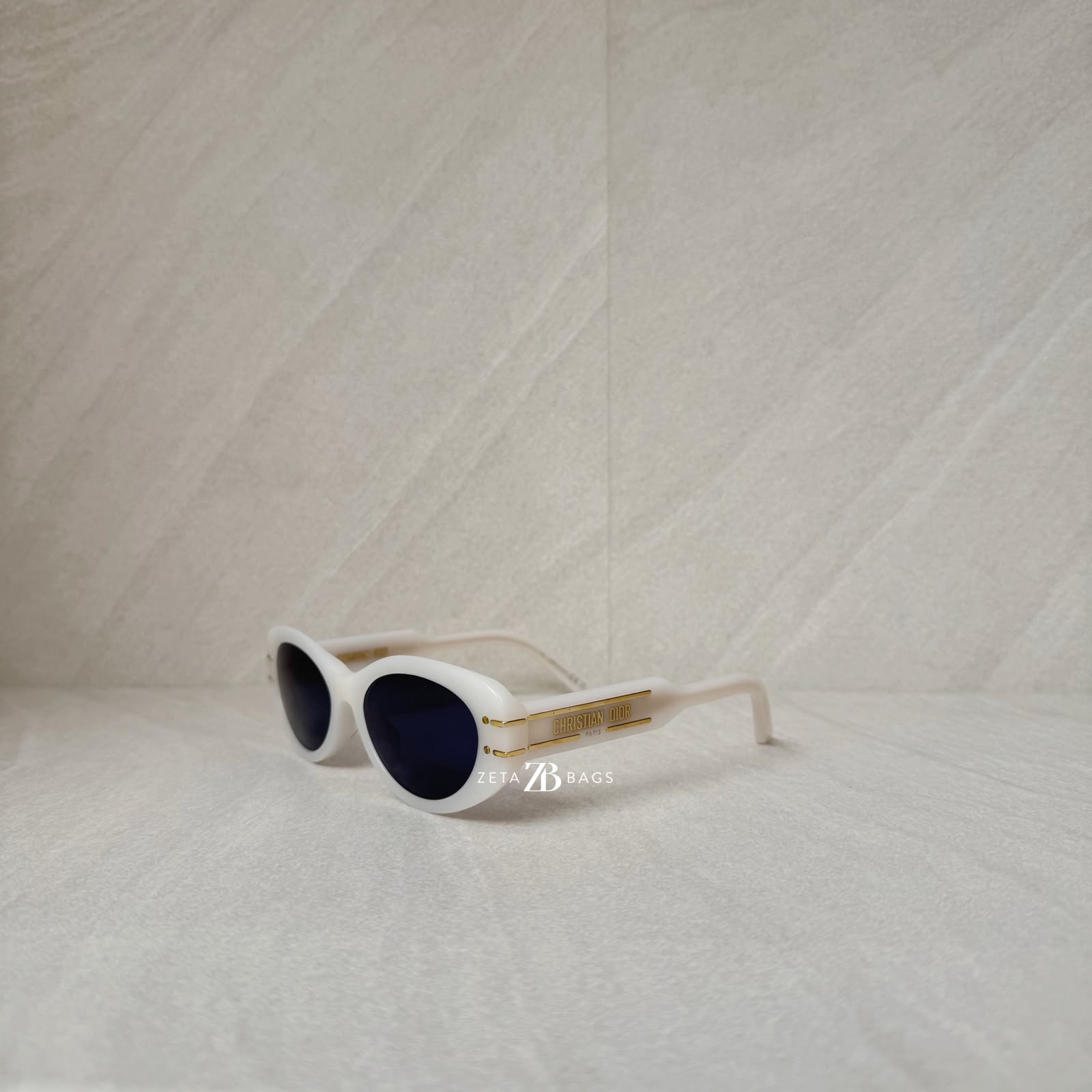 Dior Sunglasses Diorsignature B8U White