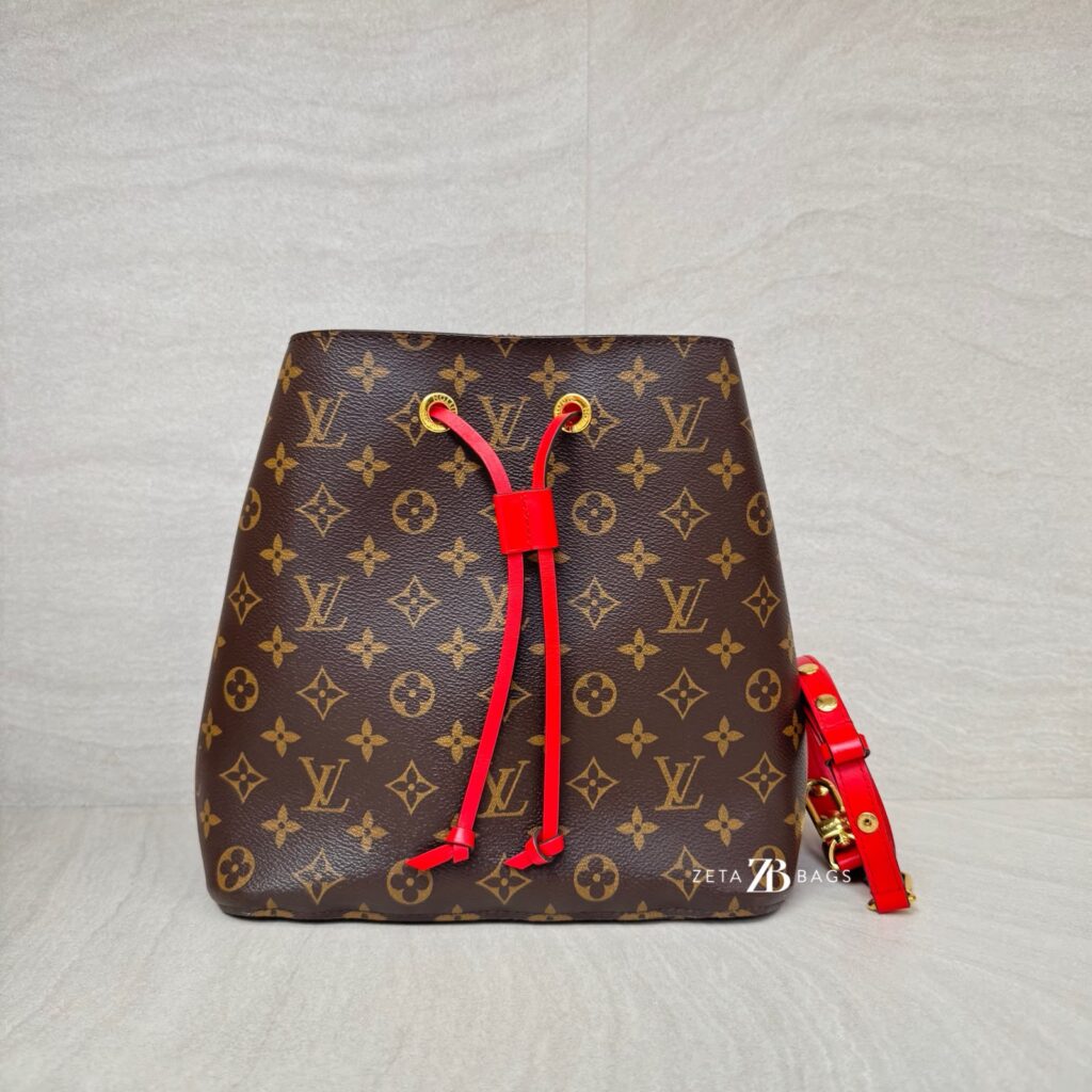 Louis Vuitton Neo Noe Monogram Coquelicot GHW