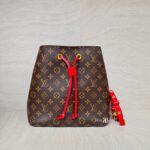 Louis Vuitton Neo Noe Monogram Coquelicot GHW