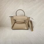Celine Pico Belt Bag Grained Calfskin Light Taupe GHW