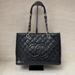 Chanel GST Caviar Black SHW
